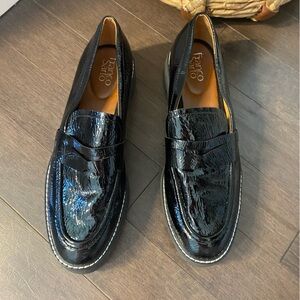 Franco Sarto patent leather chunky loafers size 11